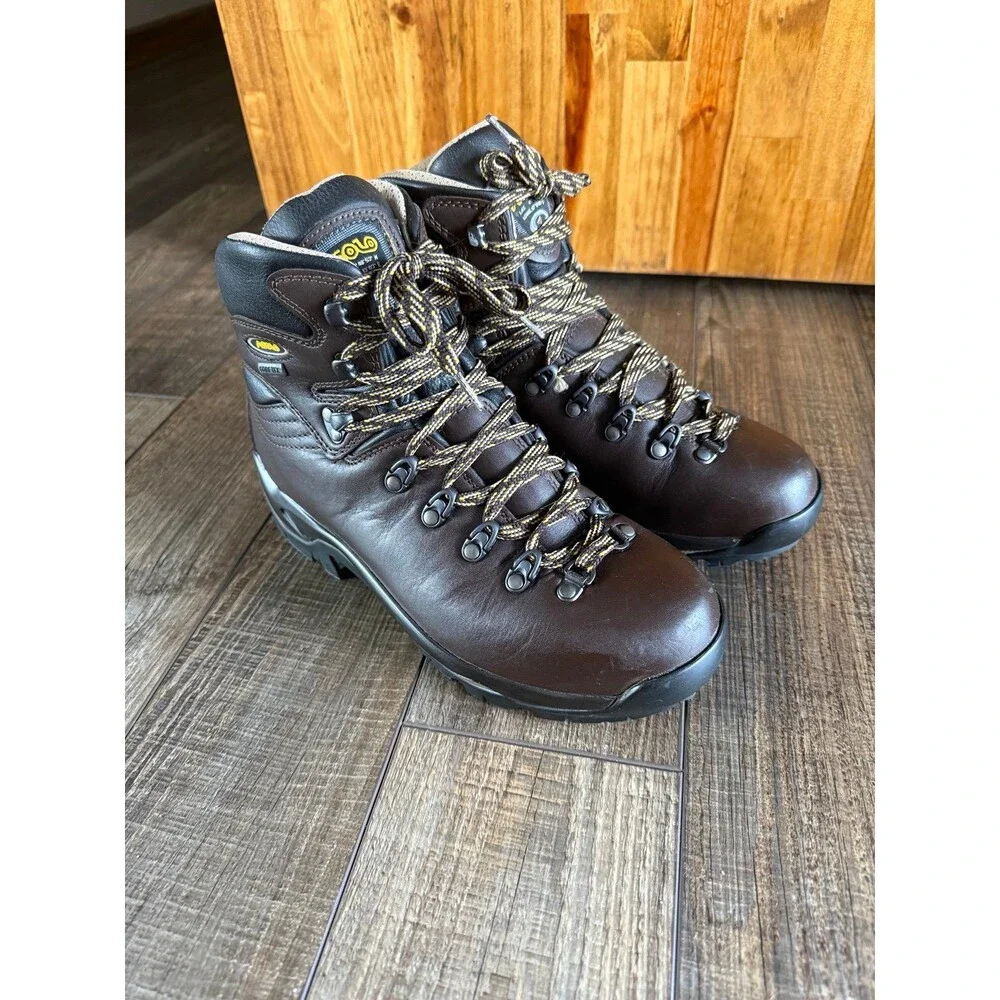 Women’s Asolo TPS 520 GV ML Evo Hiking Boots Sz. 9 Chestnut